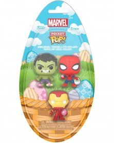 Funko Pocket POP - Marvel - Pack Easter Egg Heroes 4 cm