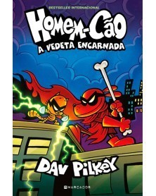 Homem-Cão Vol.12: A Vedeta Encarnada, de Dav Pilkey (Ed.Portuguesa)