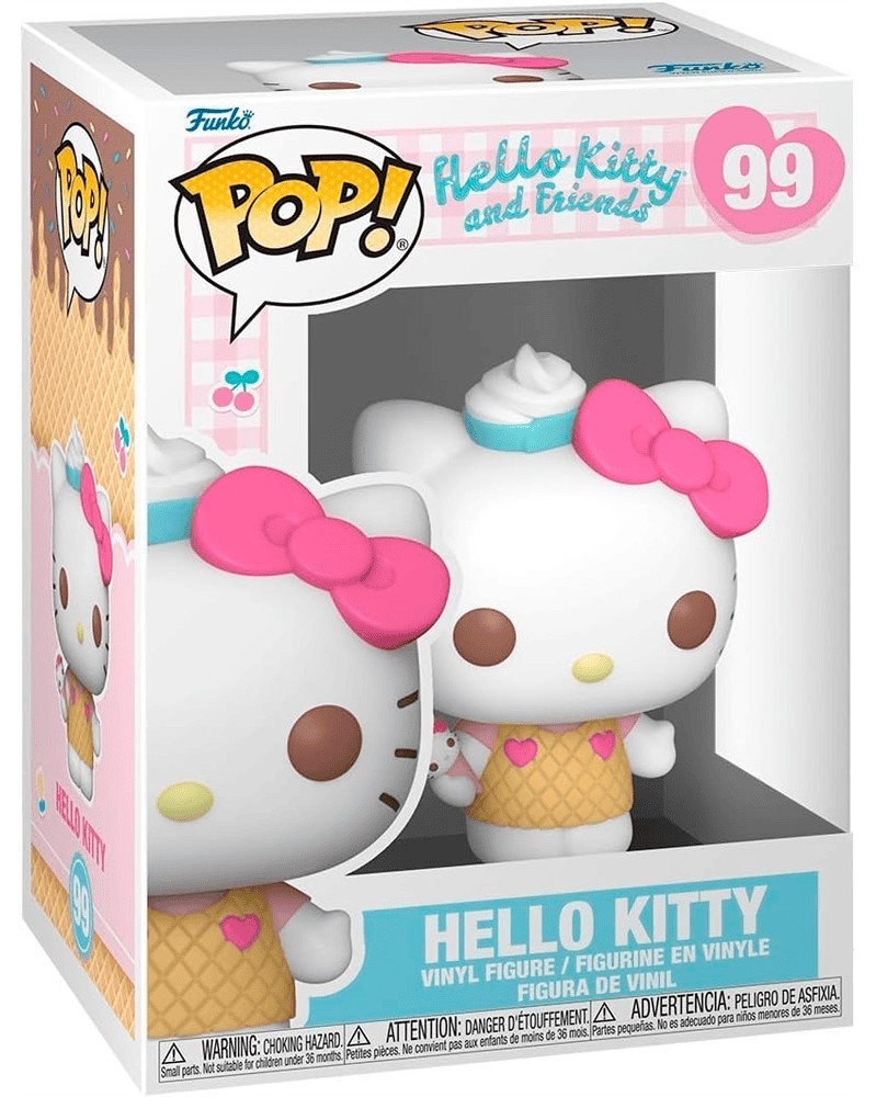 Funko POP Sanrio - Hello Kitty and Friends - Hello Kitty with Ice Cream Funko POP Sanrio - Hello Kitty and Friends - Hello Kitty with Ice Cream