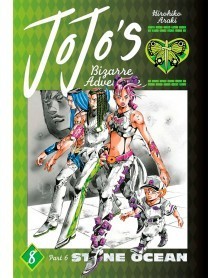 JoJo's Bizarre Adventure Part 6 Stone Ocean Vol.08 (Ed. em Inglês)