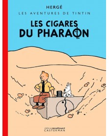 Les Aventures de Tintin: Les Cigares du Pharaon - Édition noir et blanc colorisée (Ed. Francesa)