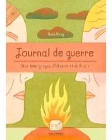 Journal de Guerre: Deux témoignages, d'Ukraine et de Russie (Ed. Francesa)