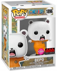 Funko POP Animation - One Piece - Bepo (Flocked) (AAA Anime Exclusive)