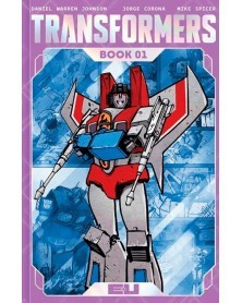 Transformers Deluxe Book One (Cover B), de Daniel Warren Johnson HC (Ed. em Inglês)