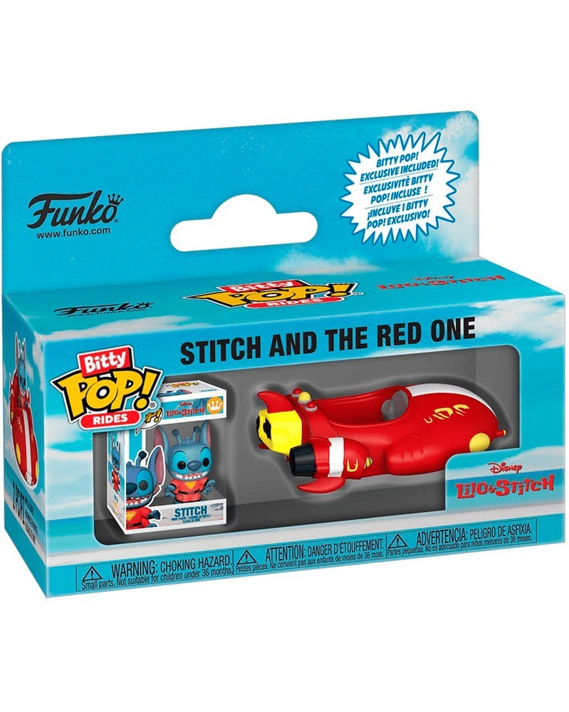 Funko Bitty POP Rides - Lilo & Stitch - Stitch and The Red One Funko Bitty POP Rides - Lilo & Stitch - Stitch and The Red One