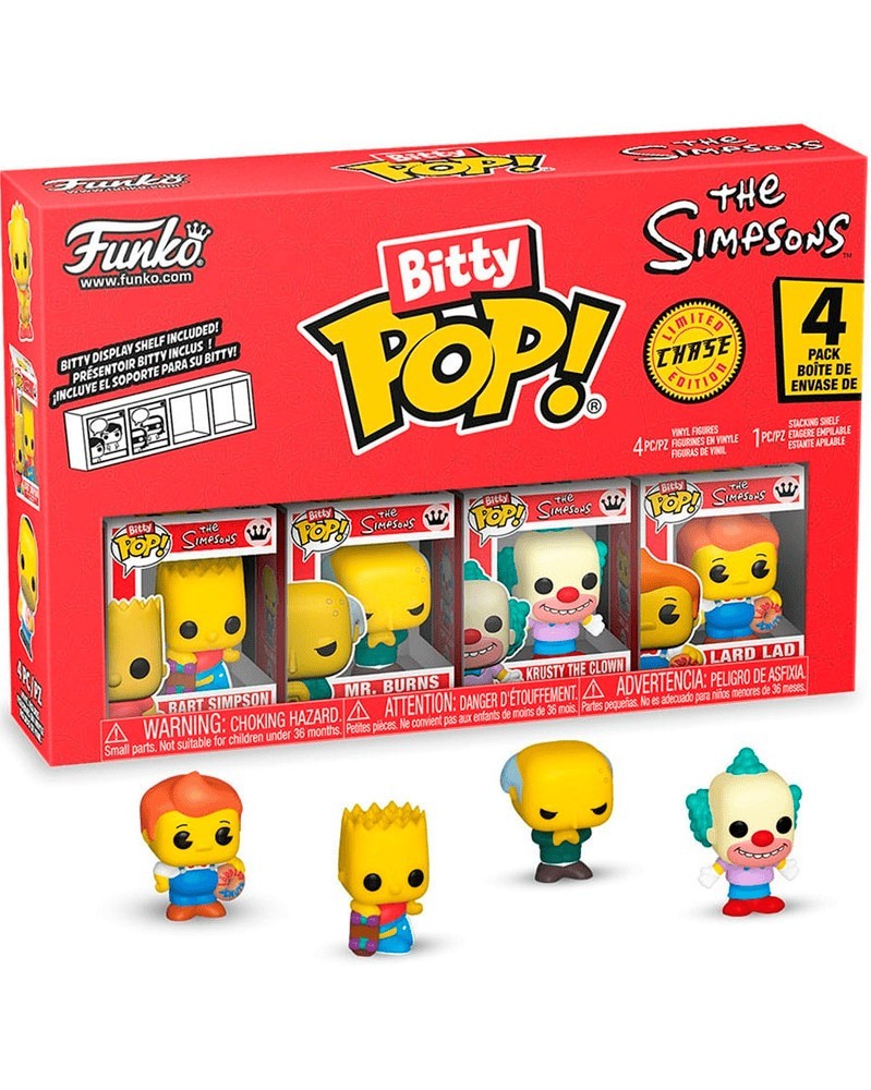 Funko Bitty POP - The Simpsons - 4-Pack Series 1 (2cm) Funko Bitty POP - The Simpsons - 4-Pack Series 1 (2cm)