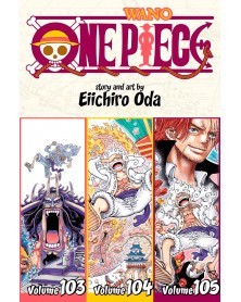 One Piece Omnibus Vol 35 (103-104-105) (Ed. em Inglês)