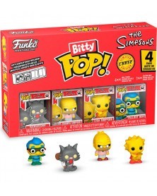 Funko Bitty POP - The Simpsons - 4-Pack Series 4 (2cm)