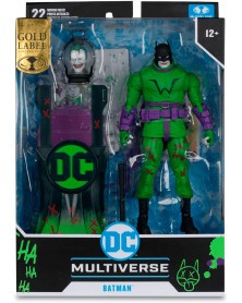 DC Multiverse Action Figure - Batman Last Knight on Earth - Batman Jokerized 18 cm (Gold Label)