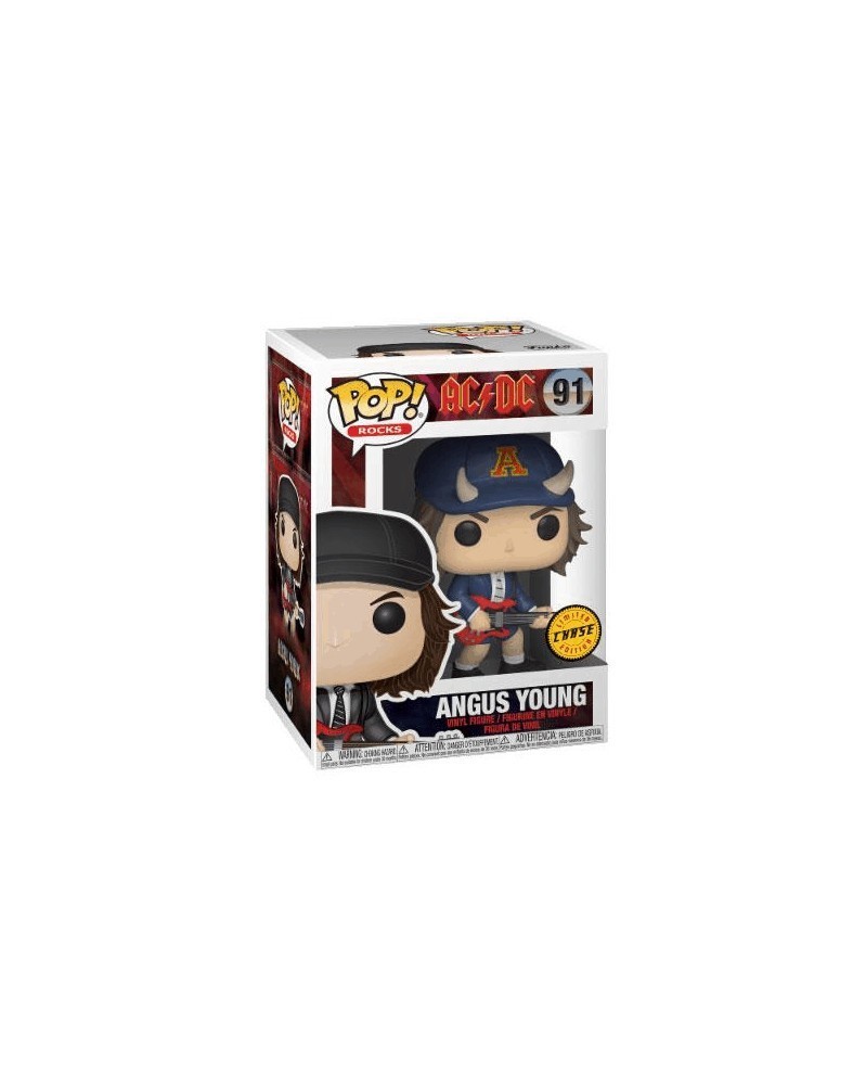 Funko POP AC/DC Angus Young, versão Chase! Funko POP AC/DC Angus Young, versão Chase!