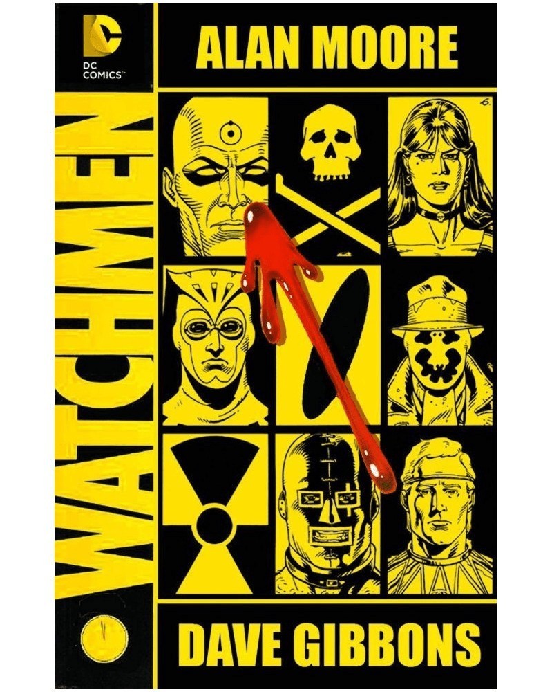 Watchmen TP (Alan Moore/Dave Gibbons), capa