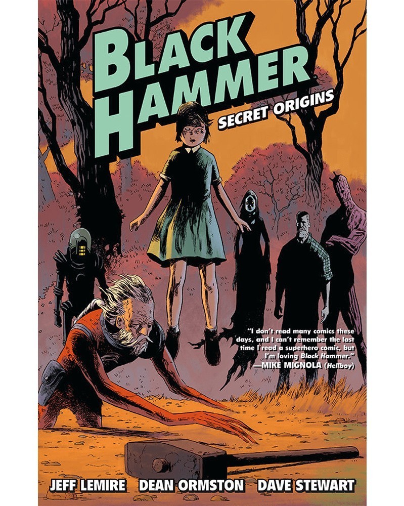 Black Hammer vol.1: Secret Origins (capa)