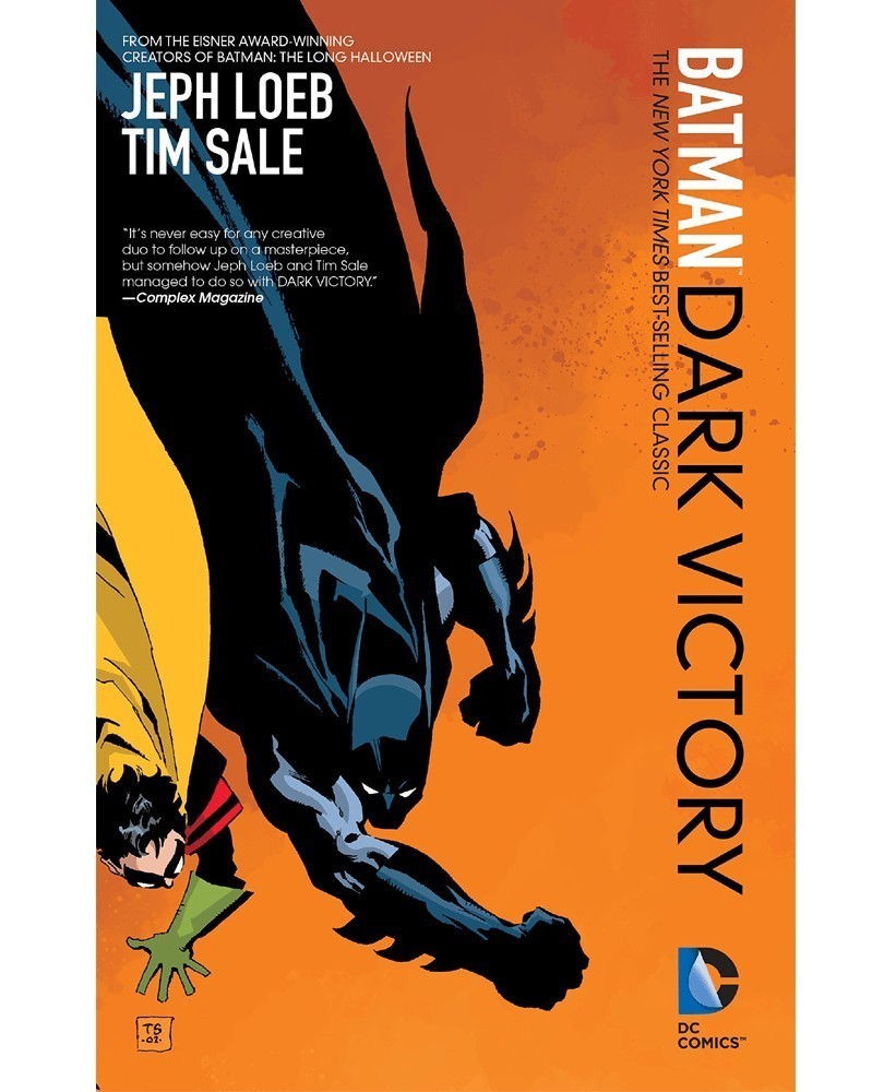 Batman: Dark Victory, de Jeph Loeb e Tim Sale, capa Batman: Dark Victory, de Jeph Loeb e Tim Sale, capa