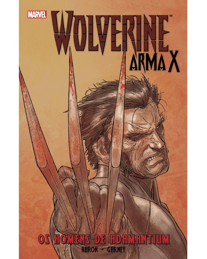 Wolverine Arma X vol. 1: Os Homens de Adamantium, capa