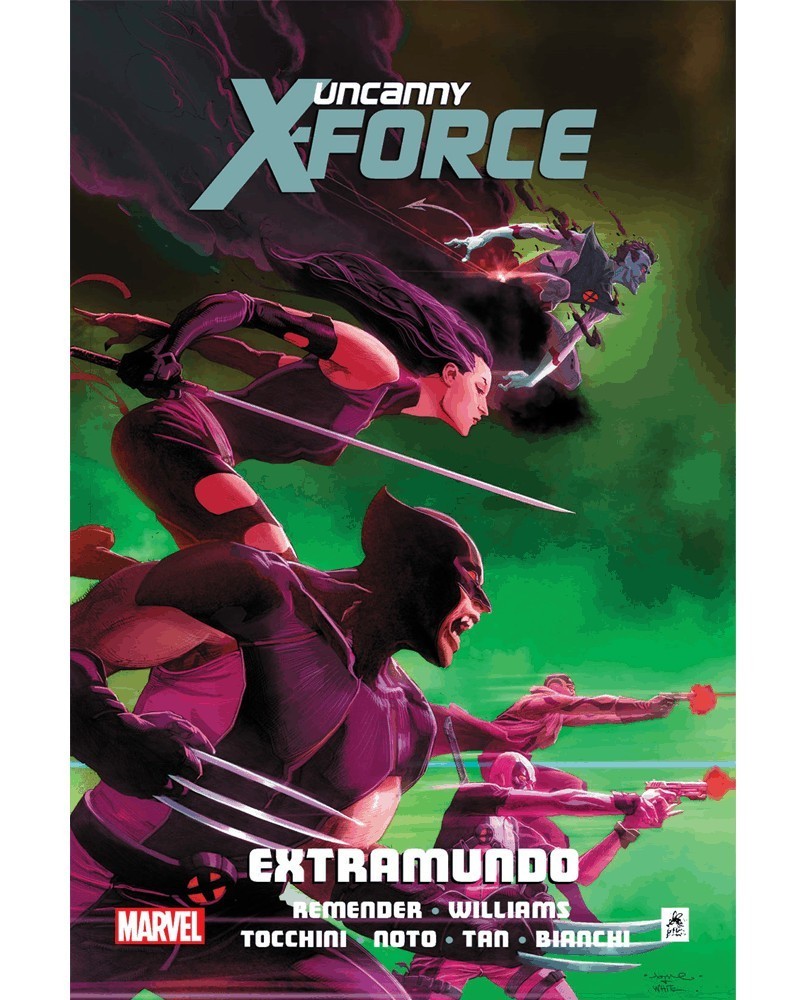 Uncanny X-Force vol. 3: Extramundo, capa