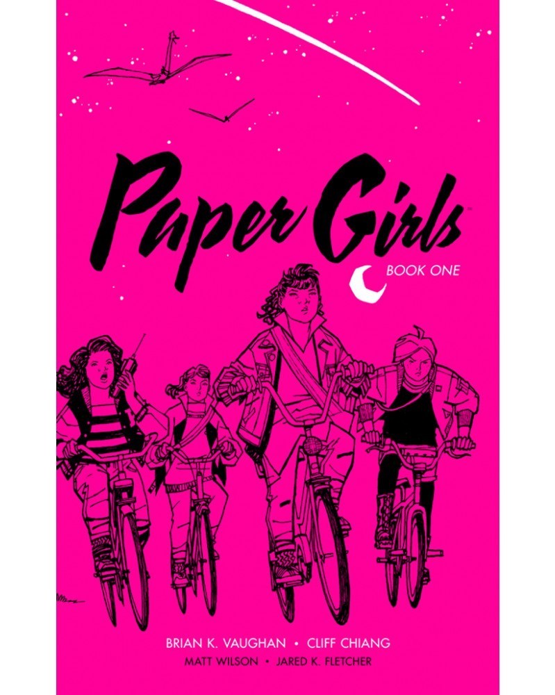 Paper Girls vol.1, de Brian K Vaughan (Deluxe Ed.), capa