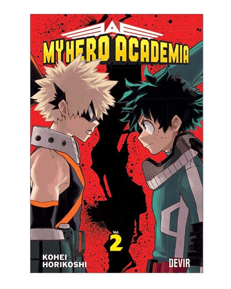 My Hero Academia vol.2 (Ed. Portuguesa), capa