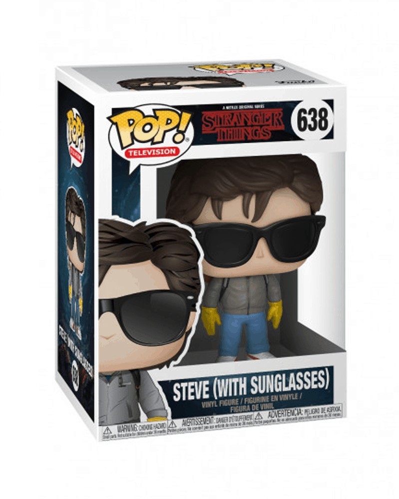 POP Television - Stranger Things  - Steve With Sunglasses, caixa