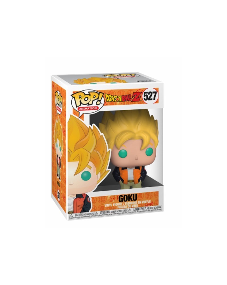 Funko POP Anime Dragonball Z - Goku (Casual), caixa Funko POP Anime Dragonball Z - Goku (Casual), caixa