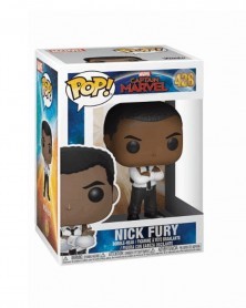 Funko POP Marvel - Captain Marvel - Nick Fury, caixa