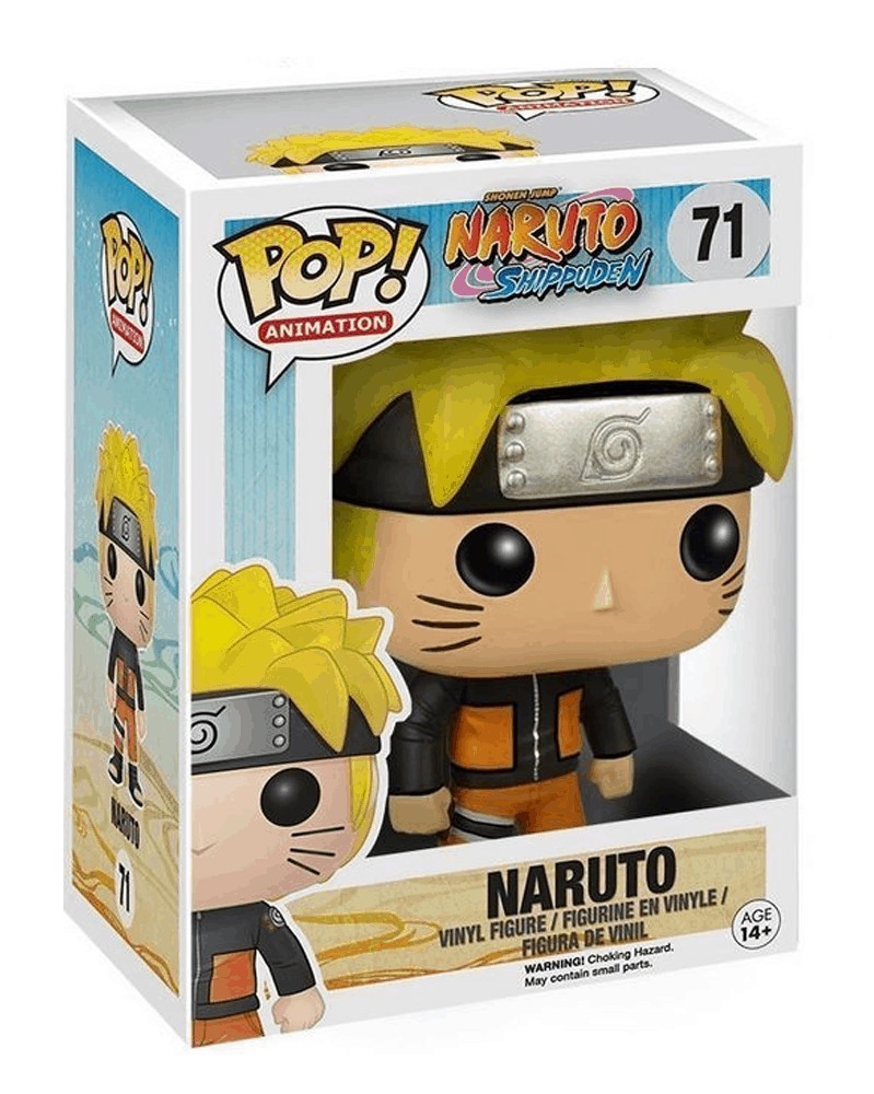 Funko POP Anime - Naruto Shippuden - Naruto, caixa