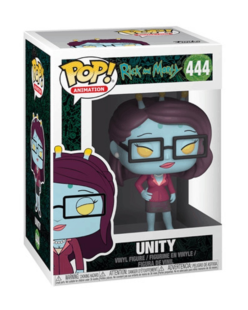 Funko POP Animation - Rick and Morty - Unity, caixa