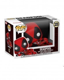 Funko POP Marvel - Deadpool (Lounging), caixa
