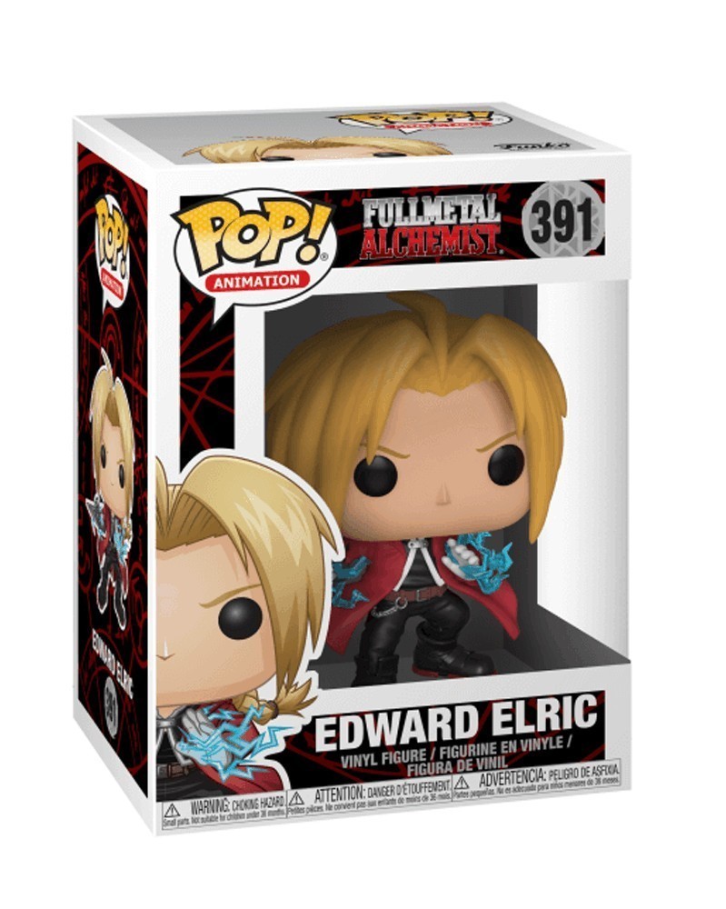 POP Animation - Fullmetal Alchemist - Edward Elric, caixa POP Animation - Fullmetal Alchemist - Edward Elric, caixa
