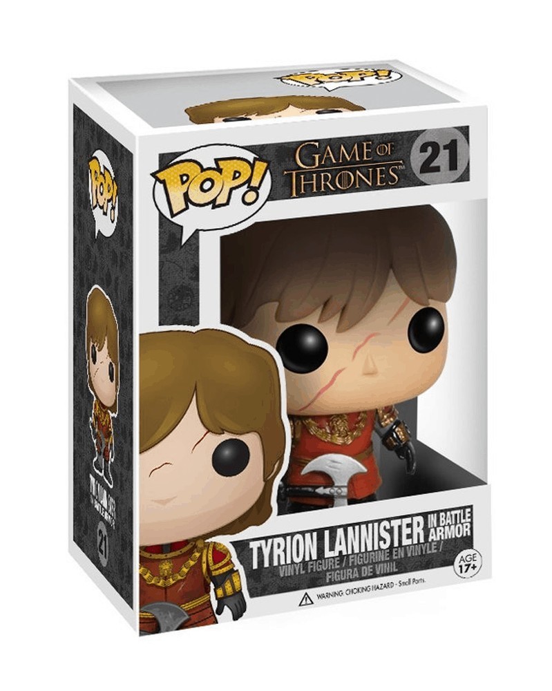Funko POP Game of Thrones - Tyrion Lannister (Battle Armor), caixa