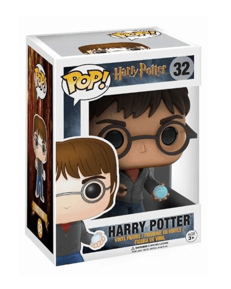 Funko POP Movies - Harry Potter (with Prophecy), caixa
