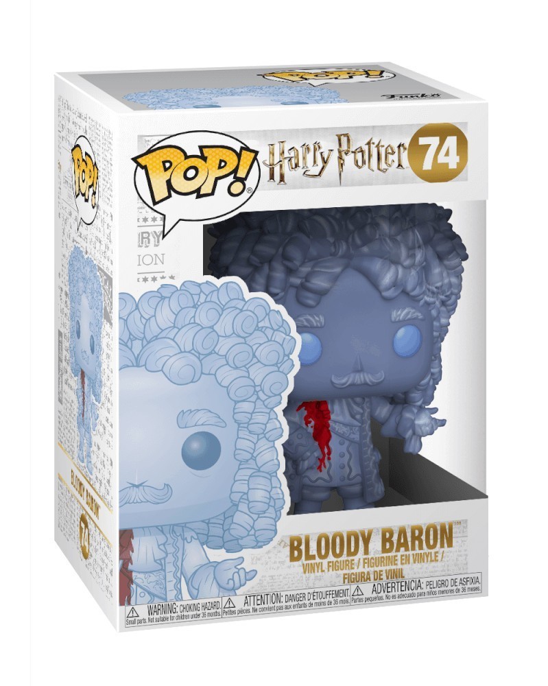 Funko POP Harry Potter - Bloody Baron, caixa Funko POP Harry Potter - Bloody Baron, caixa