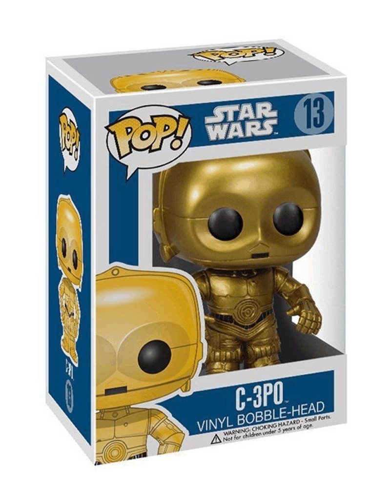 Funko POP Star Wars - C-3PO, caixa