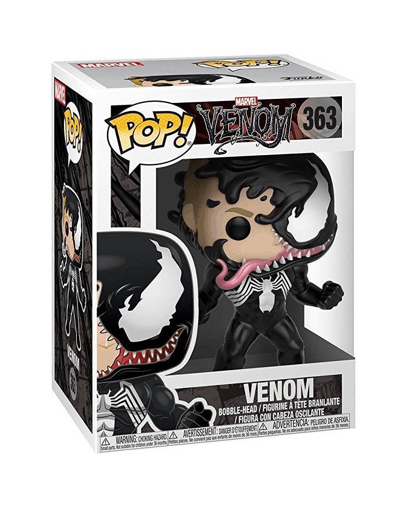 Funko POP Marvel - Venom (Eddie Brock), caixa