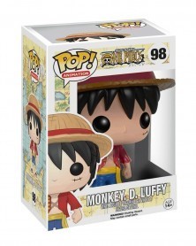 Funko POP Anime - One Piece - Monkey D. Luffy, caixa