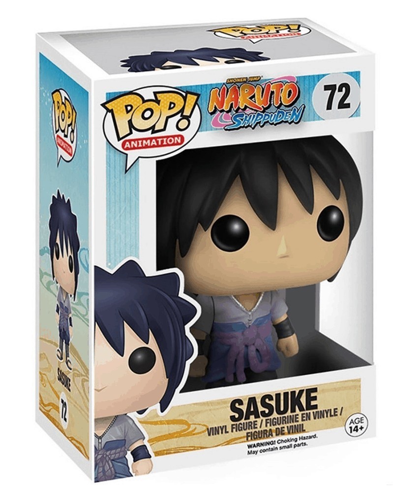 Funko POP Anime - Naruto Shippuden - Sasuke, caixa