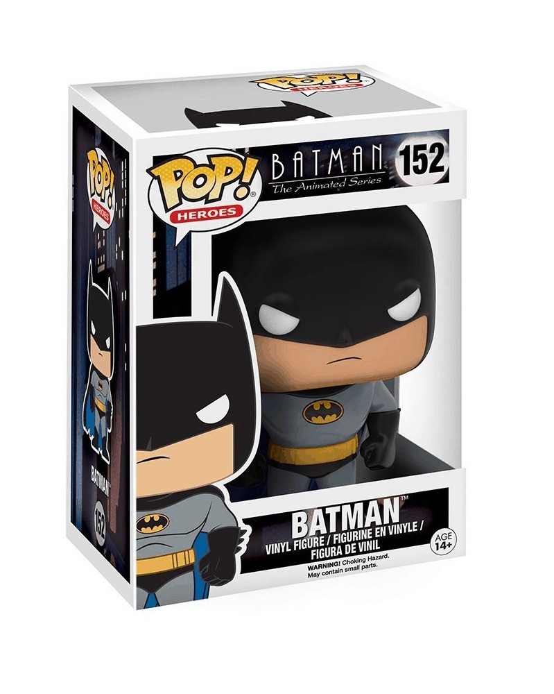 POP Heroes - Batman The Animated Series - Batman, caixa
