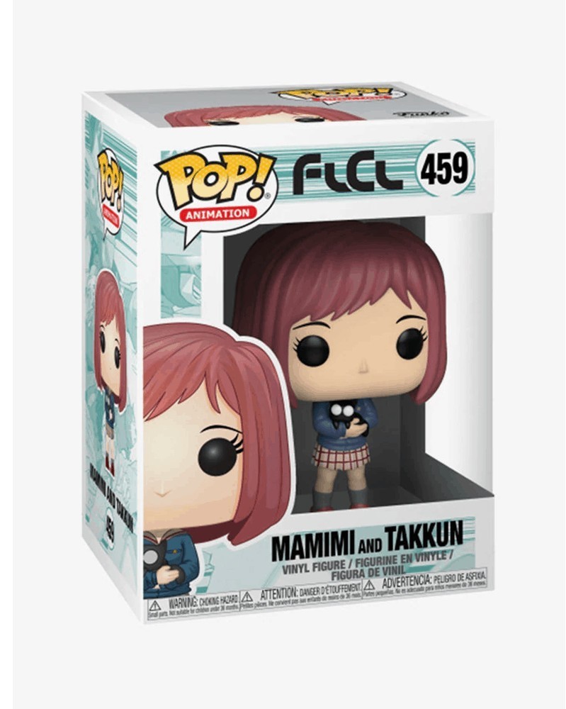 Funko POP Anime - FLCL - Mamimi and Takkun, caixa