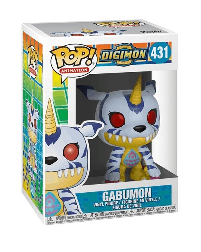 Funko POP Animation - Digimon - Gabumon, caixa