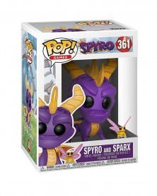 Funko POP Games - Spyro The Dragon and Sparx, caixa