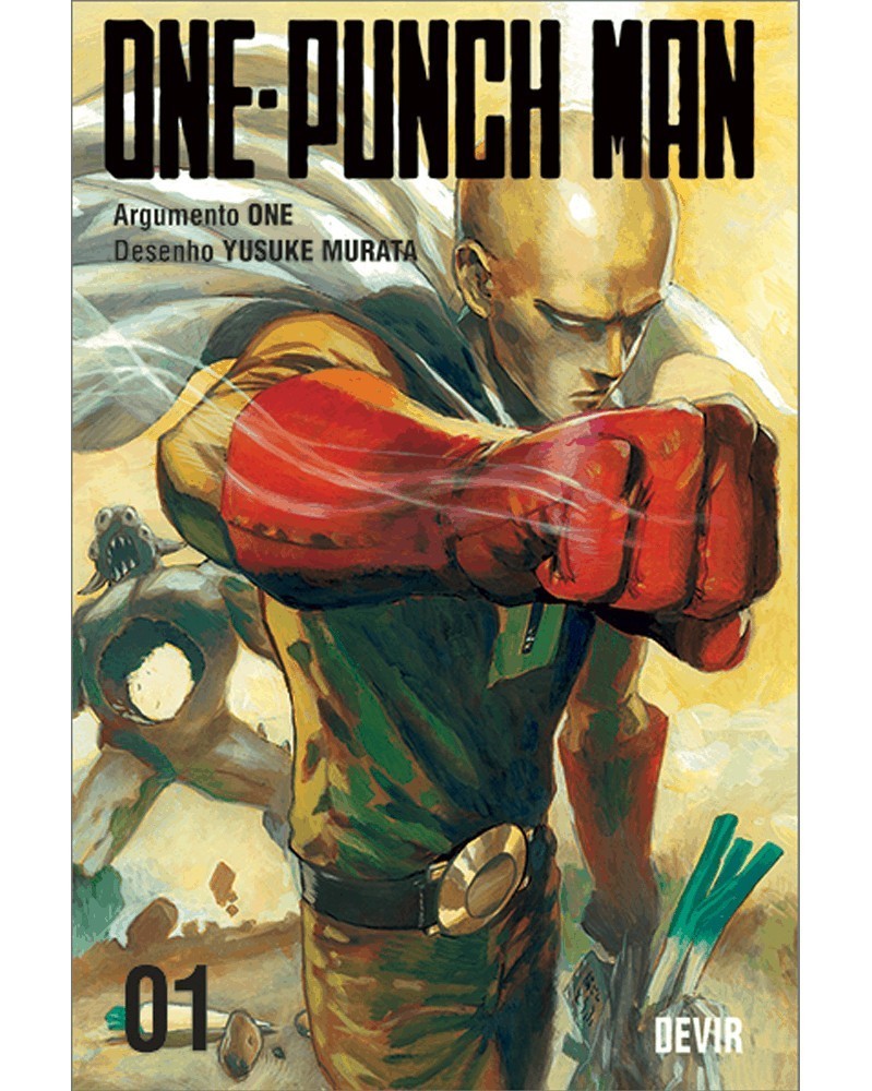 One-Punch Man vol.1 (Ed. Portuguesa) Capa One-Punch Man vol.1 (Ed. Portuguesa) Capa