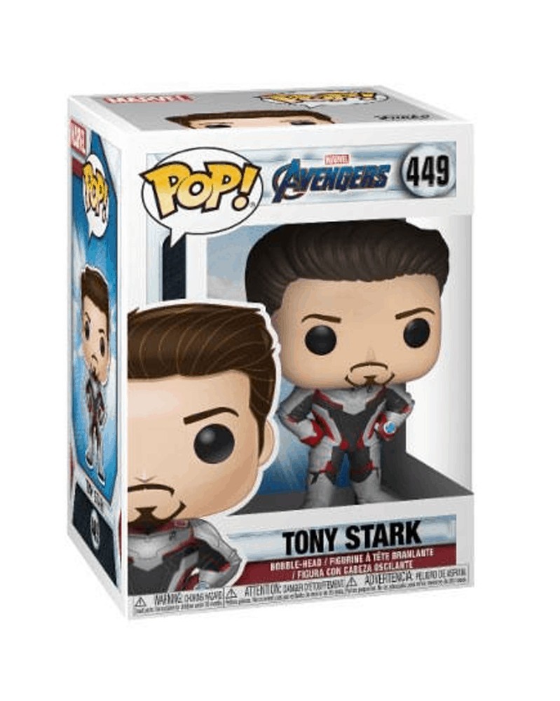 Funko POP Avengers: Endgame - Tony Stark, caixa
