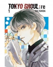 Tokyo Ghoul Re: vol.1 (Ed. Portuguesa), capa