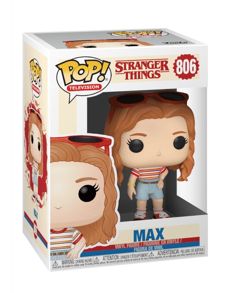 Funko POP TV- Stranger Things - Max (Mall Outfit), caixa