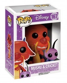Funko POP Disney - Mulan - Mushu & Cricket, caixa