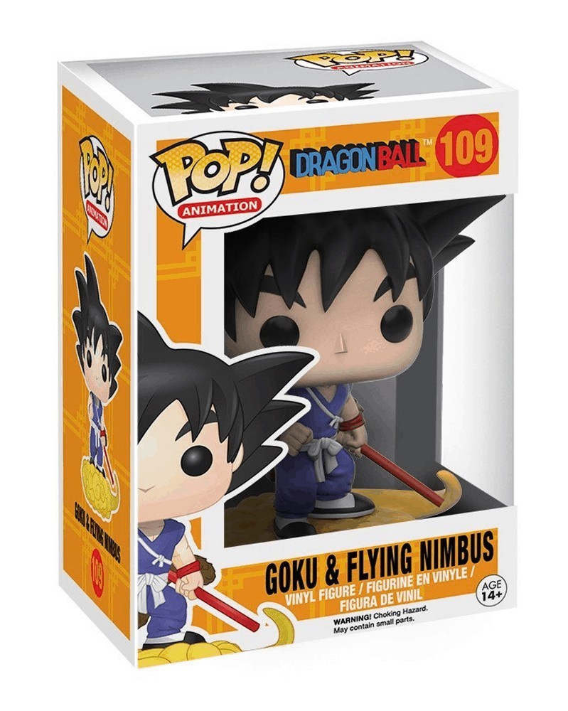 Funko POP Anime - Dragonball - Goku & Nimbus, caixa