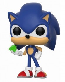 Funko POP Games - Sonic The Hedgehog - Sonic with Emerald