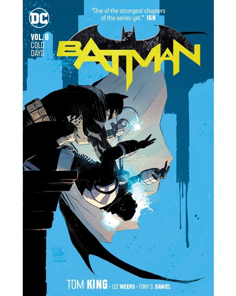 Batman vol.8: Cold Days TP (Rebirth), de Tom King, capa