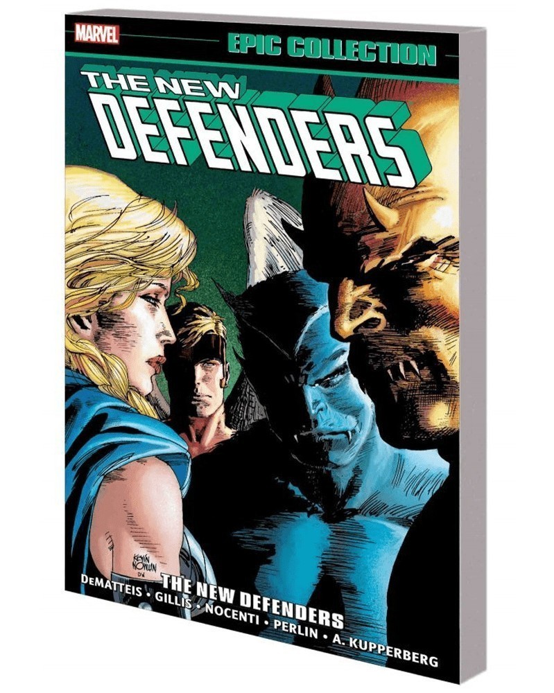 Defenders Epic Collection: The New Defenders, capa Defenders Epic Collection: The New Defenders, capa