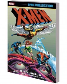 X-Men Epic Collection: The Sentinels Live, capa