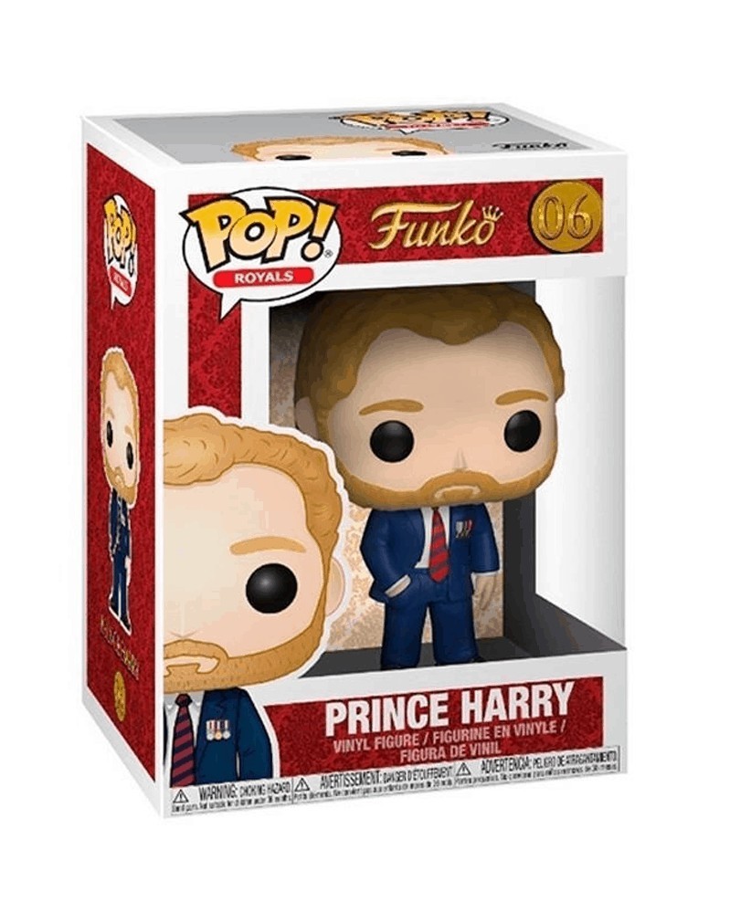 Funko POP Royals - Prince Harry, caixa